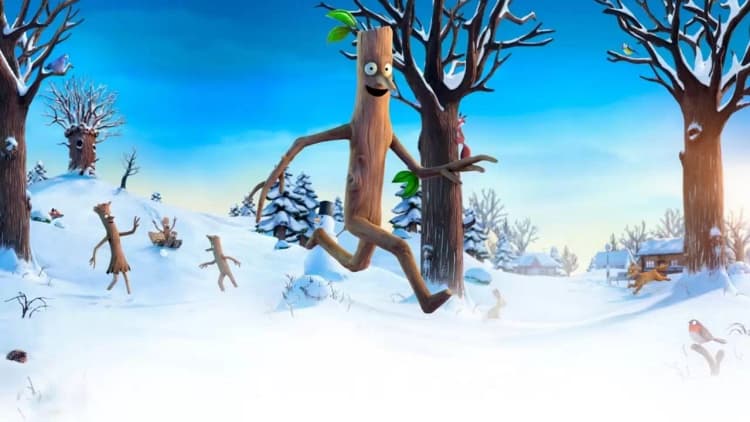 Stick Man Poster