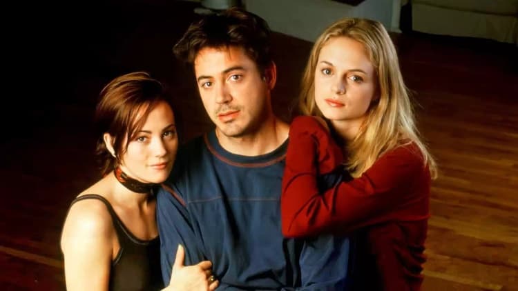 Two Girls and a Guy Poster