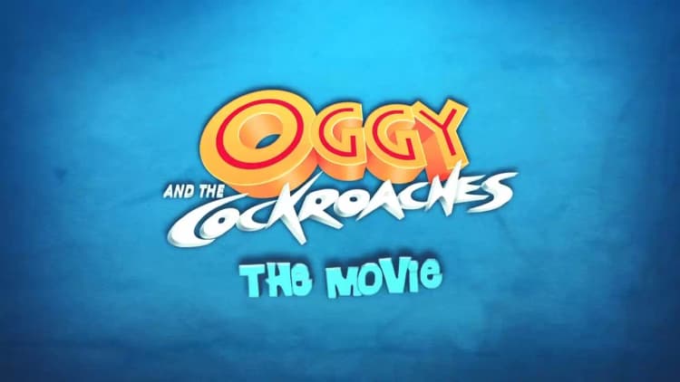 Oggy and the Cockroaches: The Movie Poster