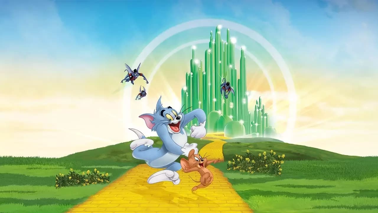 Tom & Jerry: Back to Oz Backdrop
