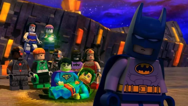 Lego DC Comics Super Heroes: Justice League vs. Bizarro League Poster