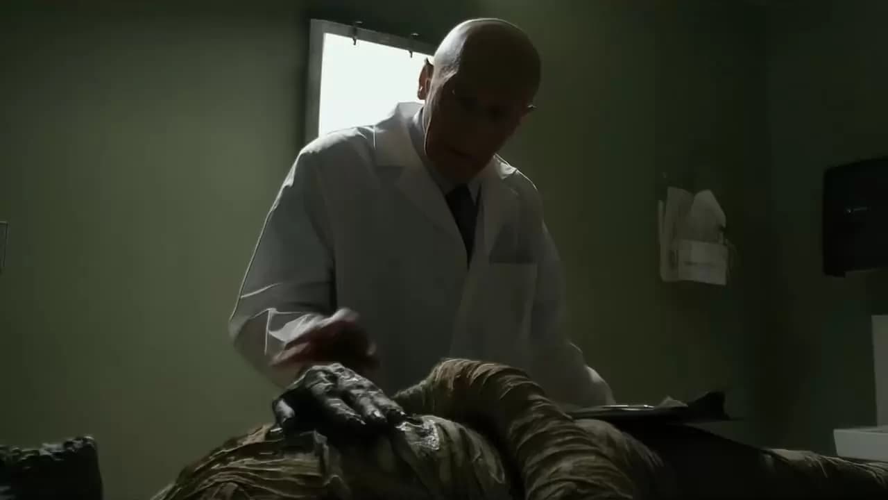 Frankenstein vs. the Mummy Backdrop