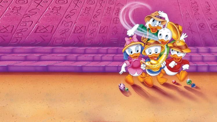 DuckTales the Movie: Treasure of the Lost Lamp Poster
