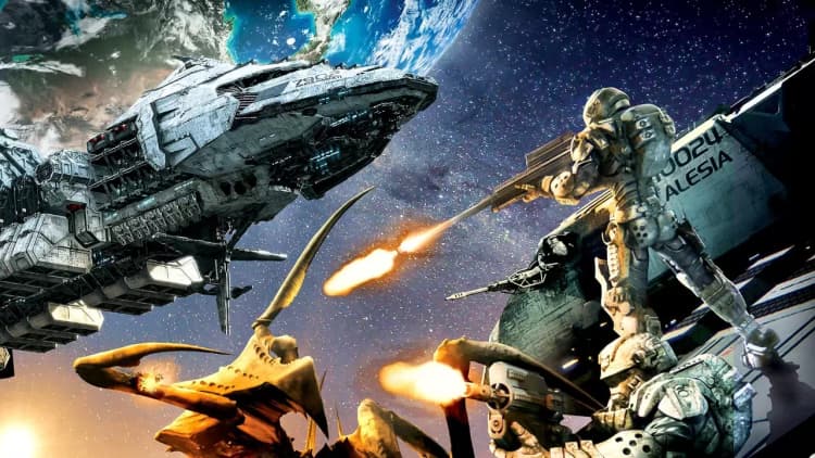 Starship Troopers: Invasion Poster