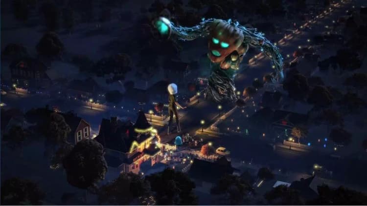 Monsters vs Aliens: Mutant Pumpkins from Outer Space Poster