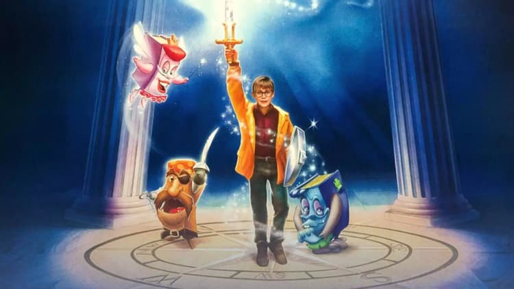 The Pagemaster Poster