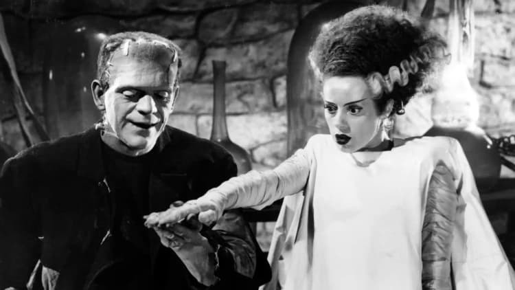 The Bride of Frankenstein Poster