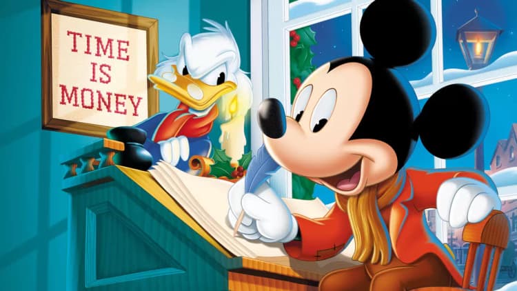 Mickey's Christmas Carol Poster
