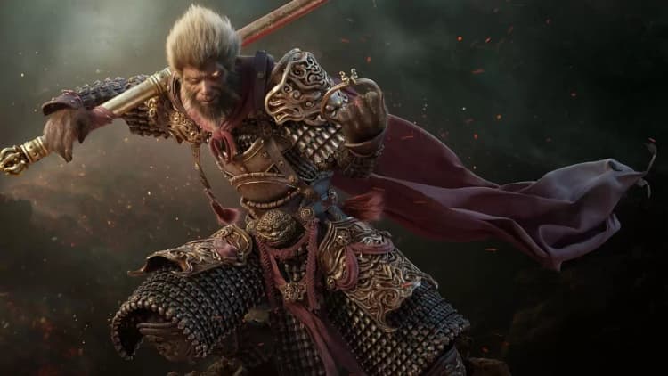 The Monkey King Havoc in Heavens Palace Poster