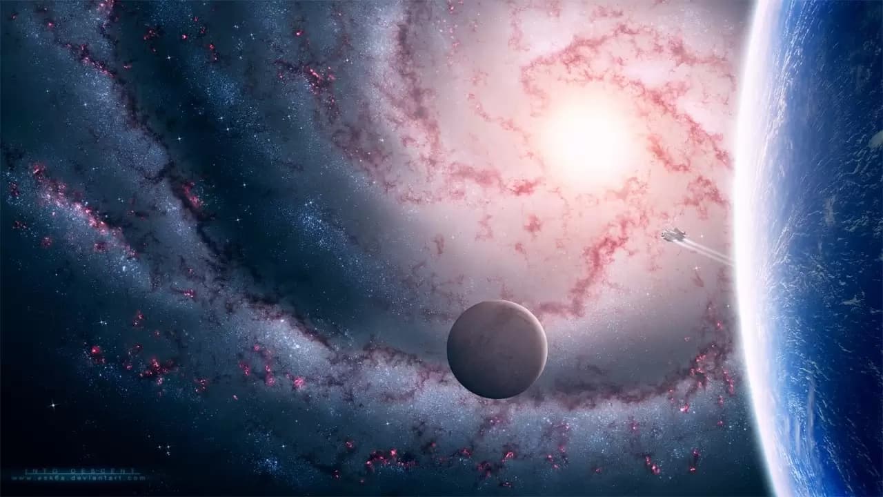 Journey to the Edge of the Universe Backdrop