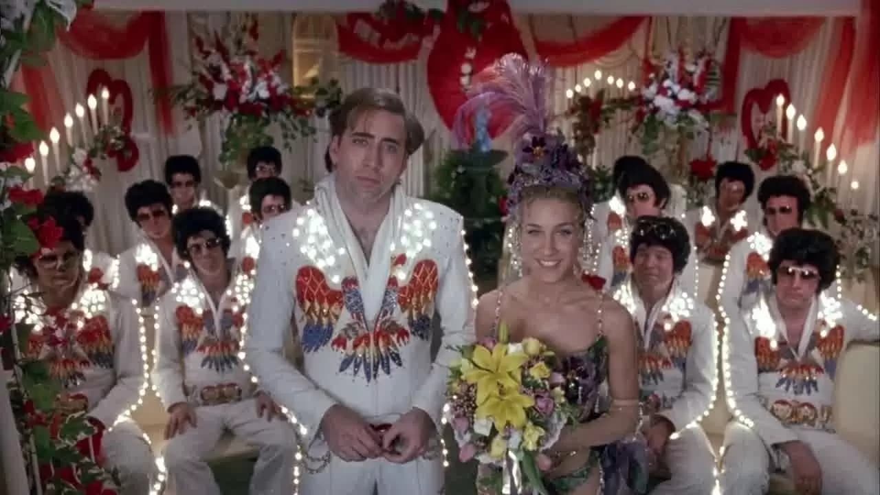 Honeymoon in Vegas Backdrop