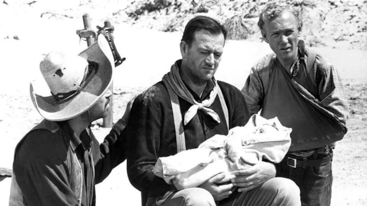 3 Godfathers Poster
