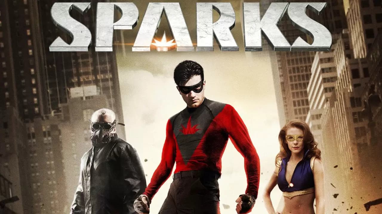 Sparks Backdrop