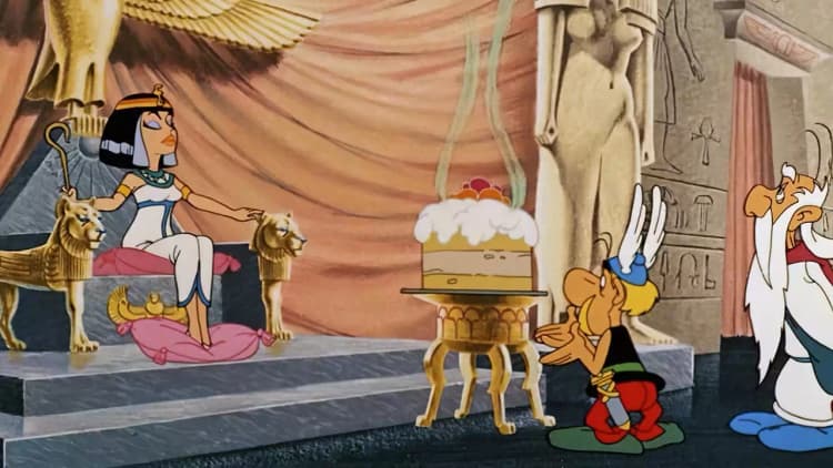 Asterix and Cleopatra Poster