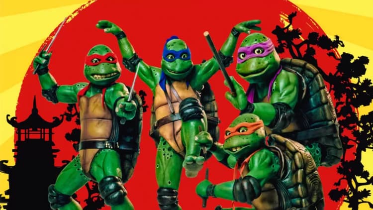 Teenage Mutant Ninja Turtles III Poster