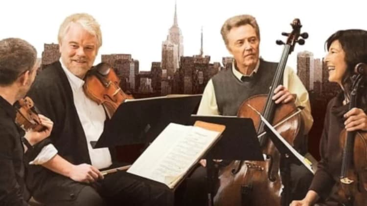 A Late Quartet Poster