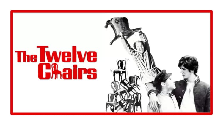 The Twelve Chairs Poster