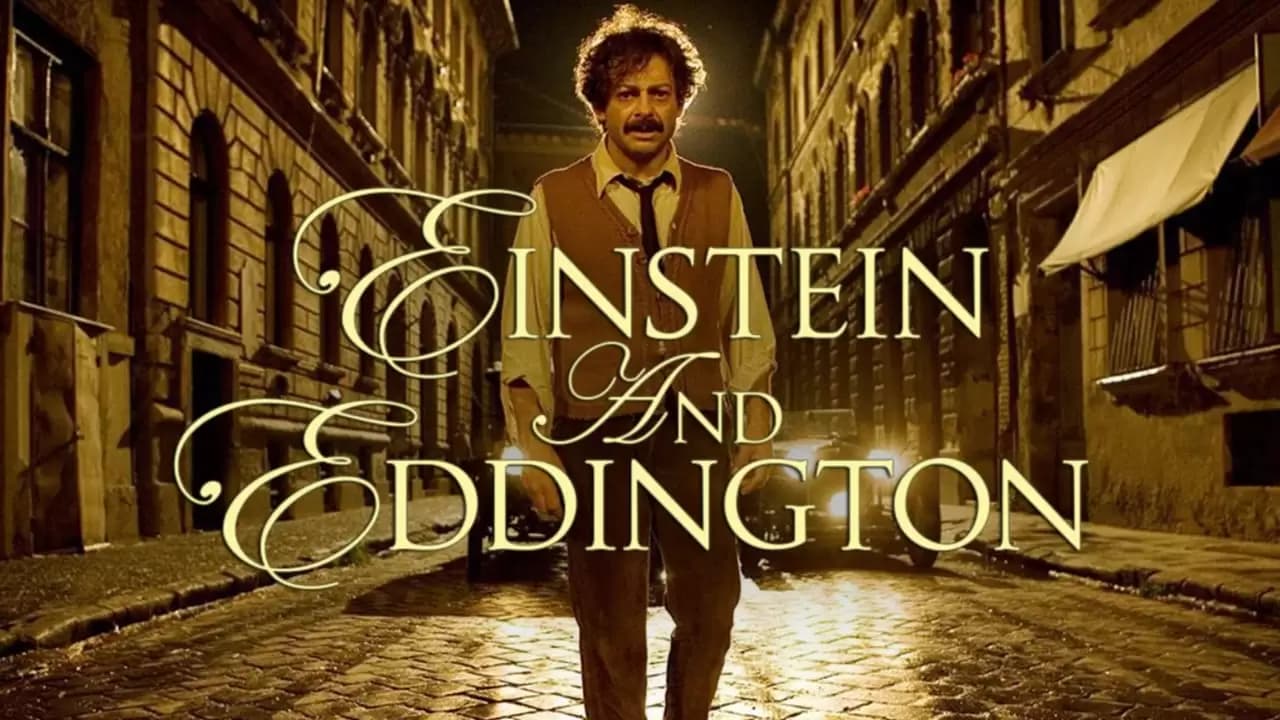 Einstein and Eddington Backdrop