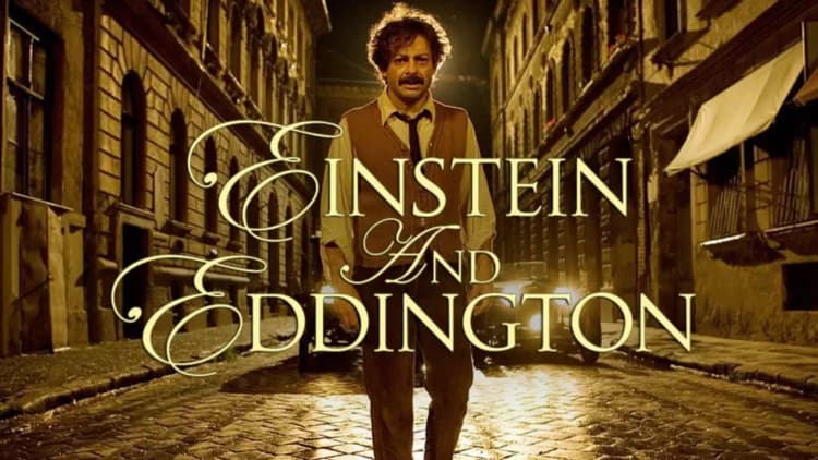 Einstein and Eddington Poster