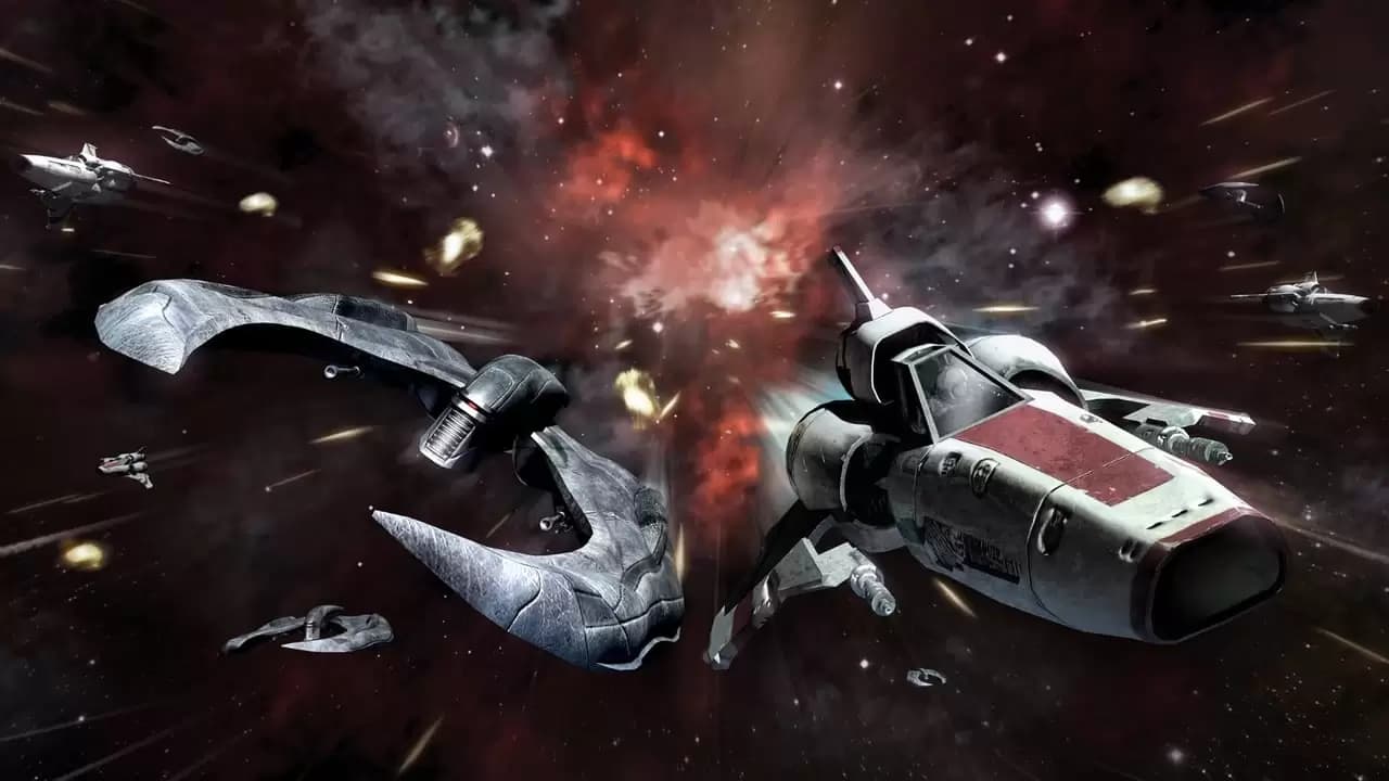 Battlestar Galactica: Blood & Chrome Backdrop