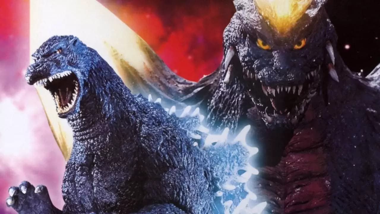 Godzilla vs. SpaceGodzilla Backdrop