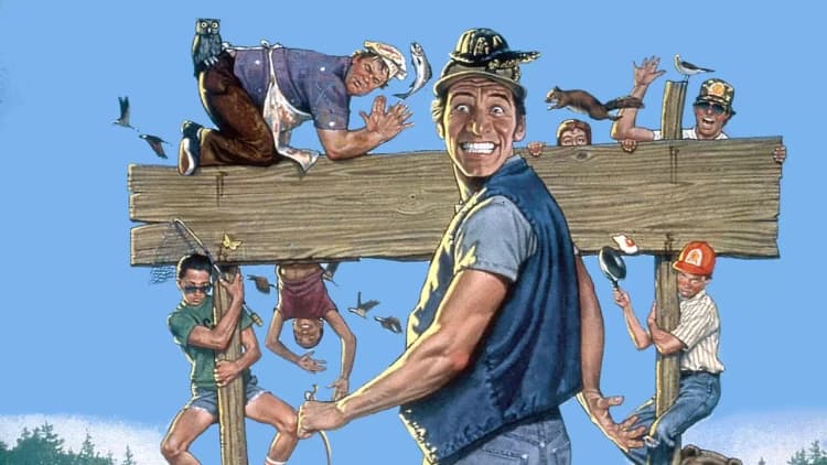 Ernest Goes to Camp Poster