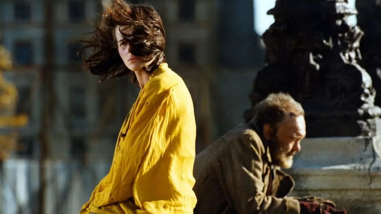The Lovers on the Bridge Backdrop