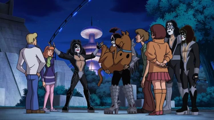 Scooby-Doo! And Kiss: Rock and Roll Mystery Poster