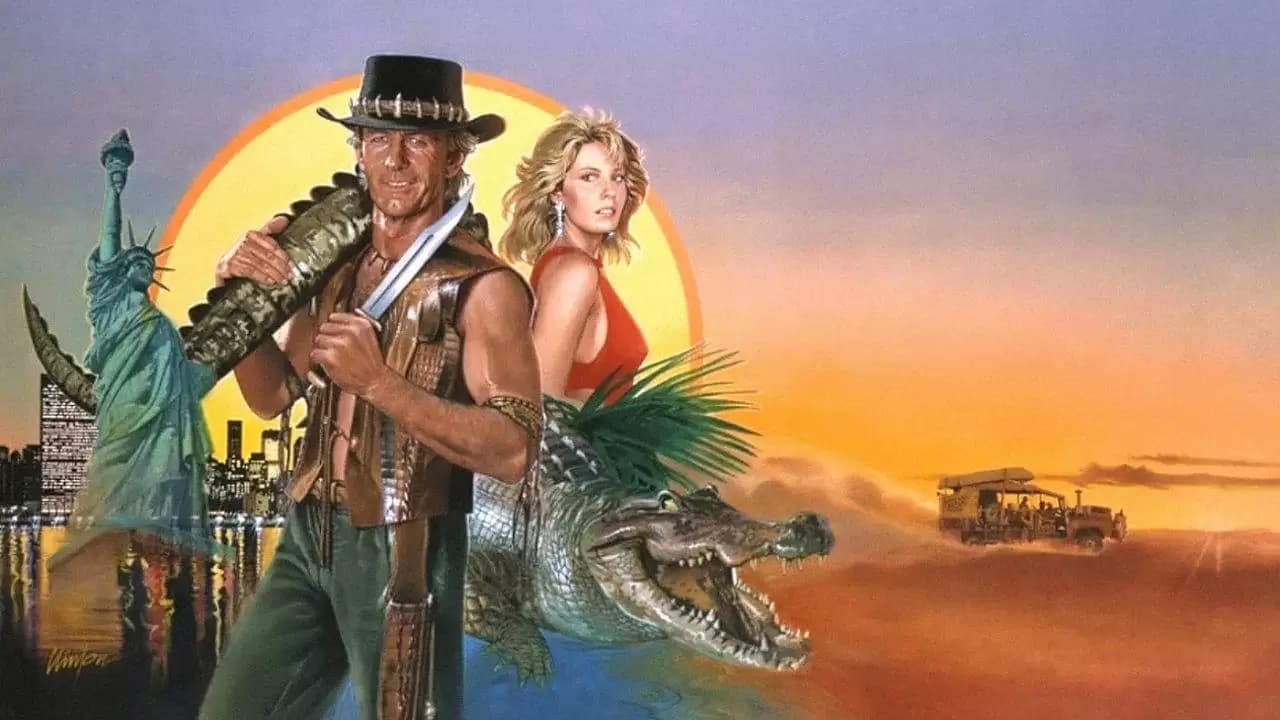 Crocodile Dundee Backdrop