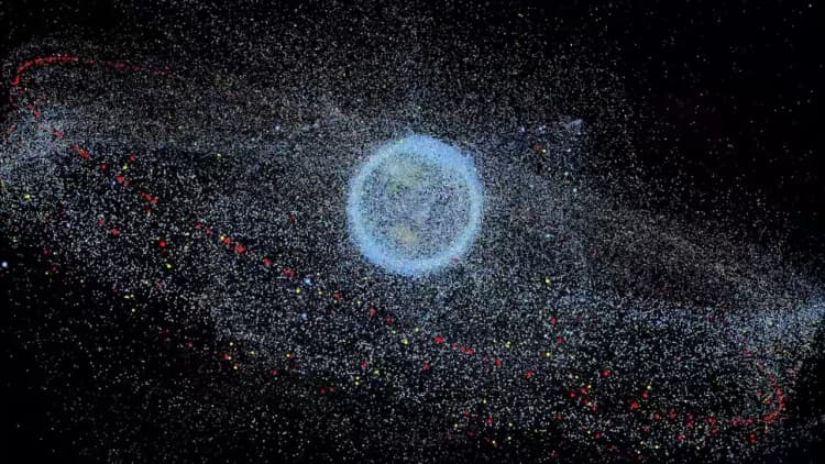 Space Junk 3D Poster