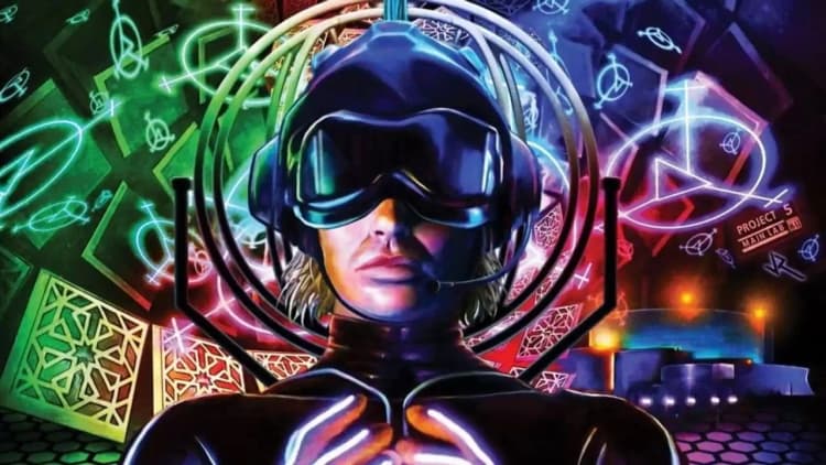 The Lawnmower Man Poster