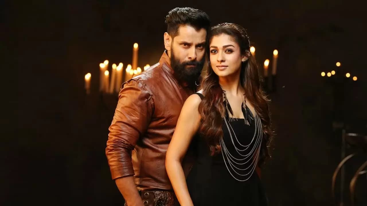 Irumugan Backdrop
