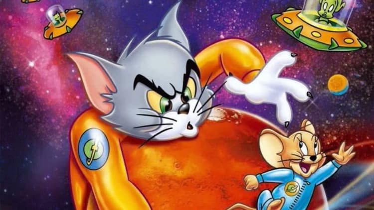 Tom and Jerry Blast Off to Mars! Poster