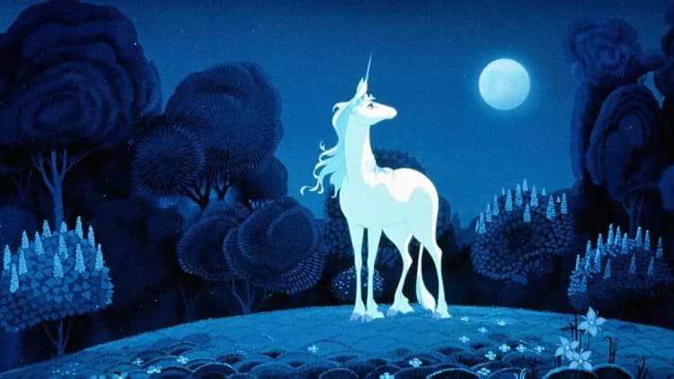 The Last Unicorn Poster