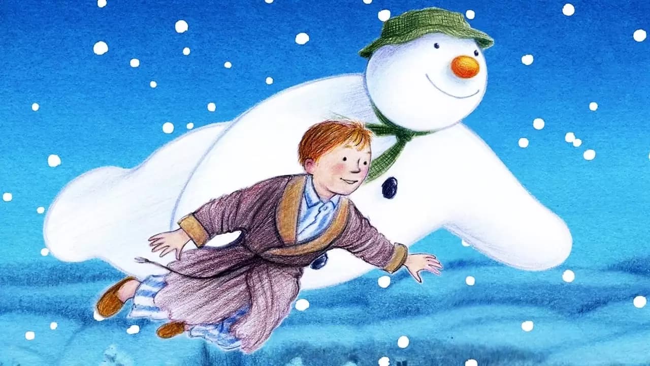 The Snowman Backdrop