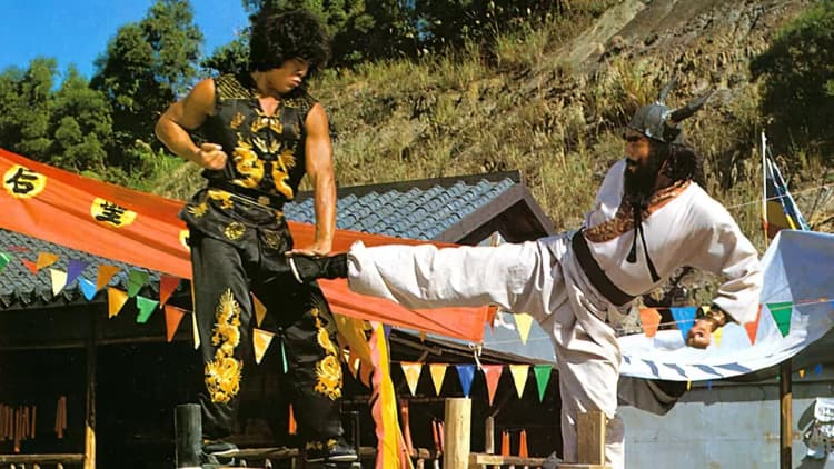 Ninja in the Dragon's Den Poster