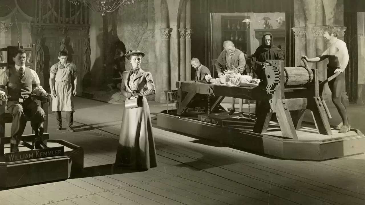 House of Wax Backdrop