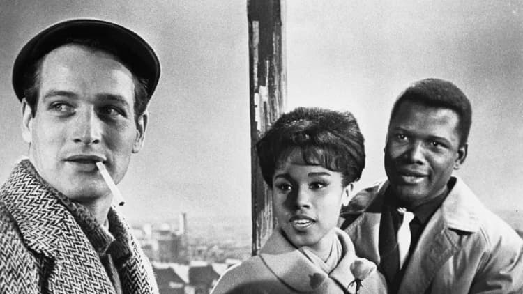 Paris Blues Poster