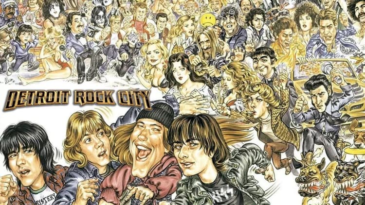 Detroit Rock City Poster