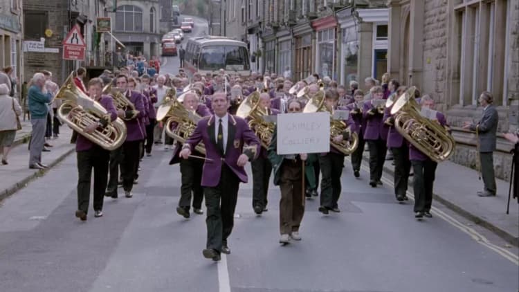 Brassed Off Poster