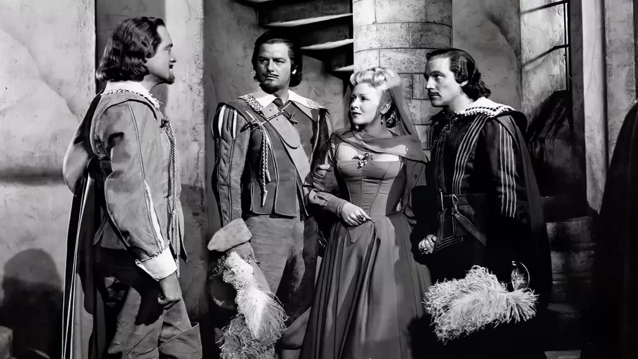 The Three Musketeers Backdrop