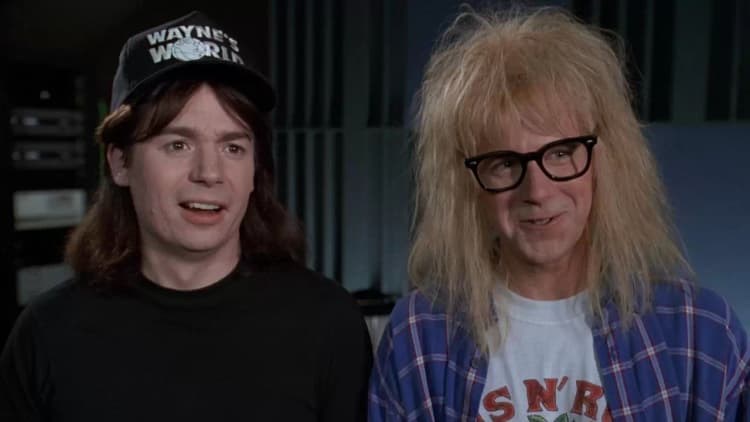 Wayne's World Poster