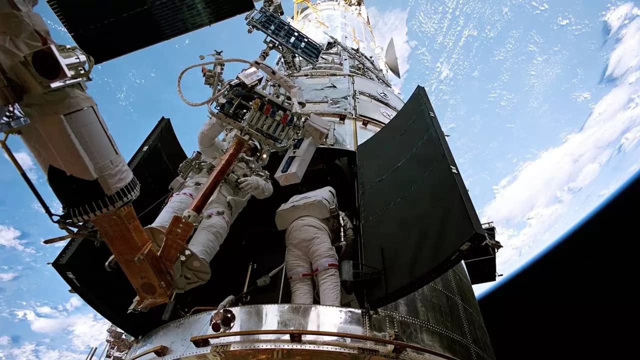 Hubble Backdrop