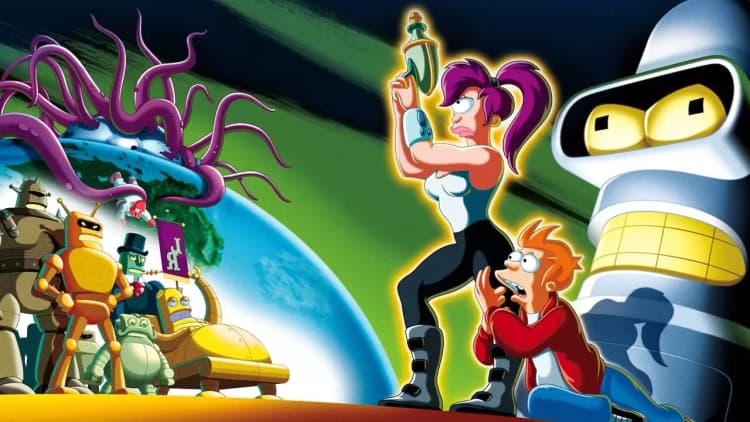 Futurama: The Beast with a Billion Backs Poster