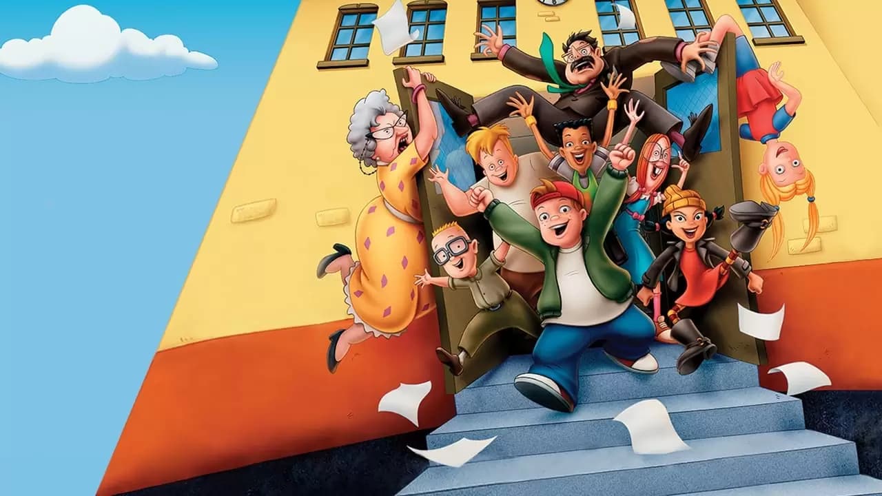 Recess: School's Out Backdrop