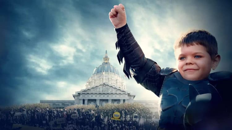 Batkid Begins: The Wish Heard Around the World Poster