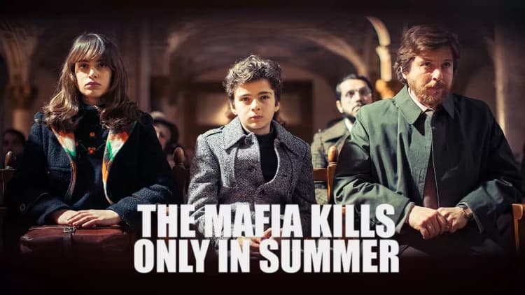 The Mafia Kills Only in Summer Poster