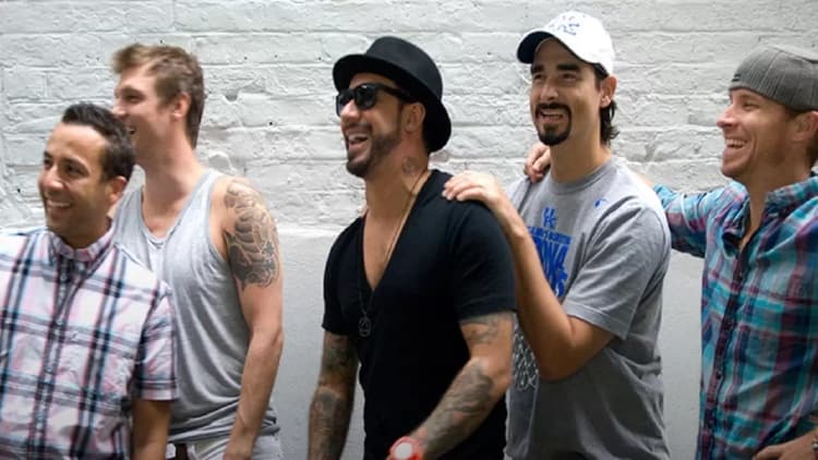 Backstreet Boys: Show 'Em What You're Made Of Poster