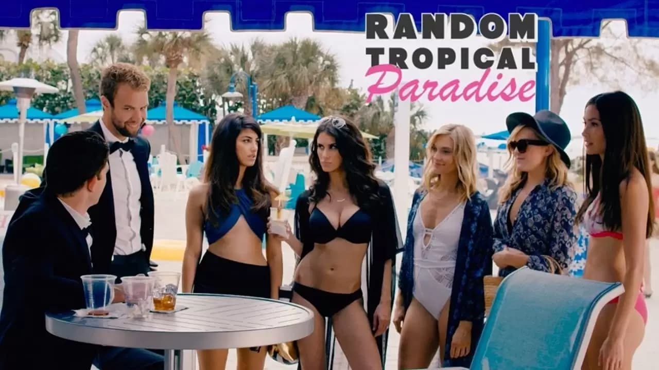 Random Tropical Paradise Backdrop
