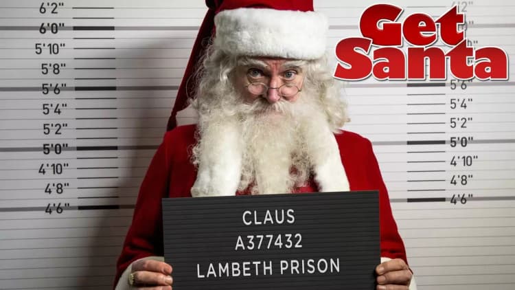 Get Santa Poster